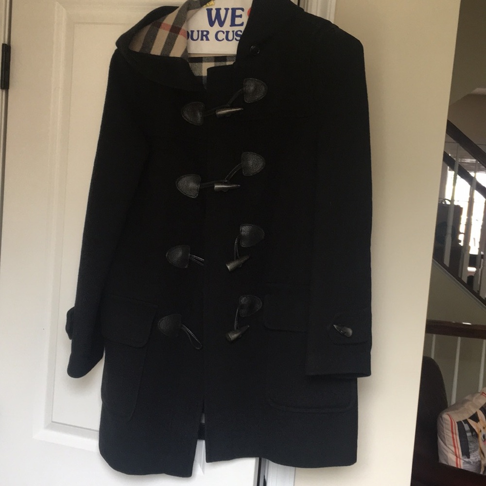 Burberry Brit Wool Toggle Coat